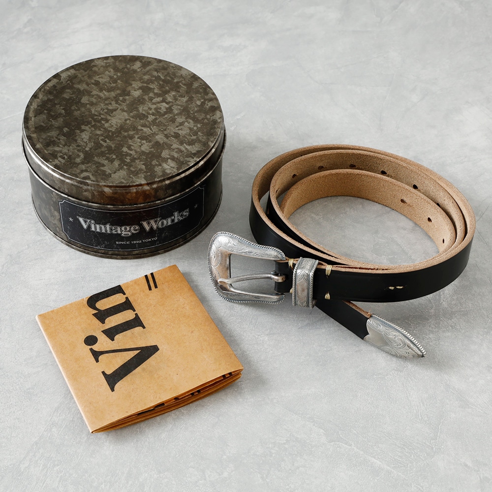 Vintage Works】DH5744 25mm CHROMEXCEL WESTERN BELT クロムエクセル