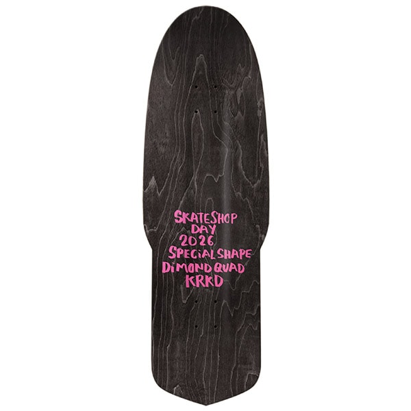 KROOKED】SSD2026 DIMOND QUAD 10.75インチ クルキッド スケートボード