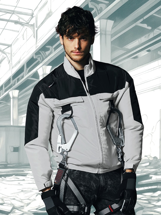 Z-DRAGON】 74140 空調服(R)長袖ブルゾン(ファン無し)[春夏]通販ページ