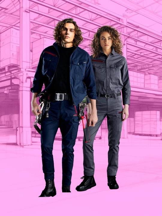 Z-DRAGON】 77400 エコストレッチ長袖ジャンパー[2025年春夏]※SLIM FIT