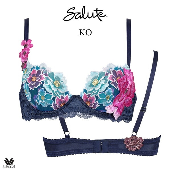ワコール サルート 03G ブラジャー BTJ403 3/4カップワイヤー P-up