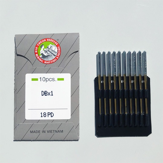 オルガン針】(丸針)工業用ミシン針 職業用ミシン針 【DB×1 （PD） #18