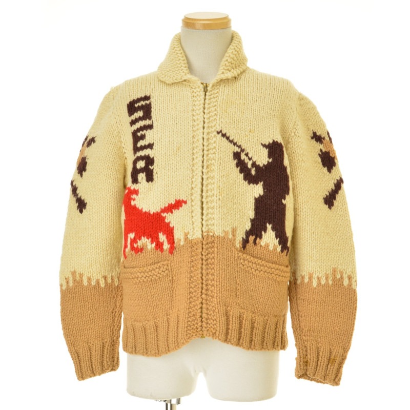 ブランド古着】VINTAGE / ヴィンテージ ハンティング柄 カウチン