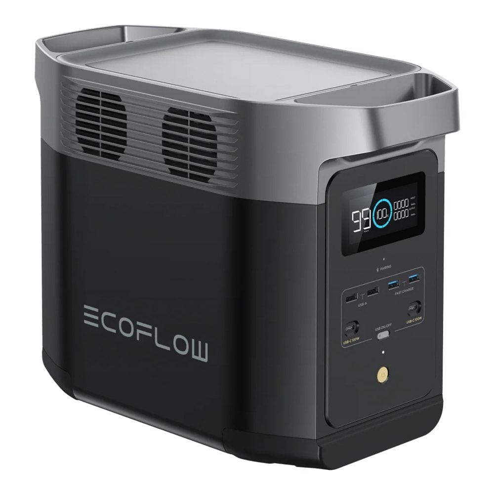 EcoFlow DELTA 2 ポータブル電源 1024Wh リン酸鉄リチウムイオン 80分