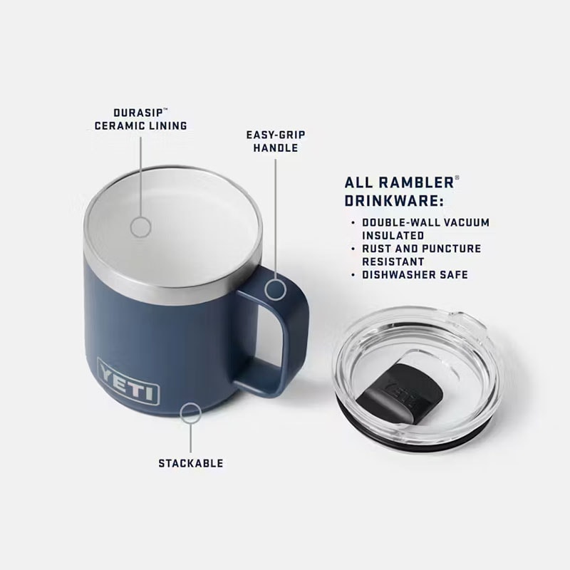 YETI 10oz STACKABLE MUG DURA SIP ランブラー スタッカブル マグ