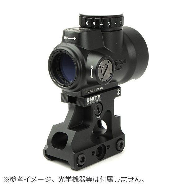 Z&Z UNITYタイプ ファスト MRO マウント リアサイト内蔵 ブラック