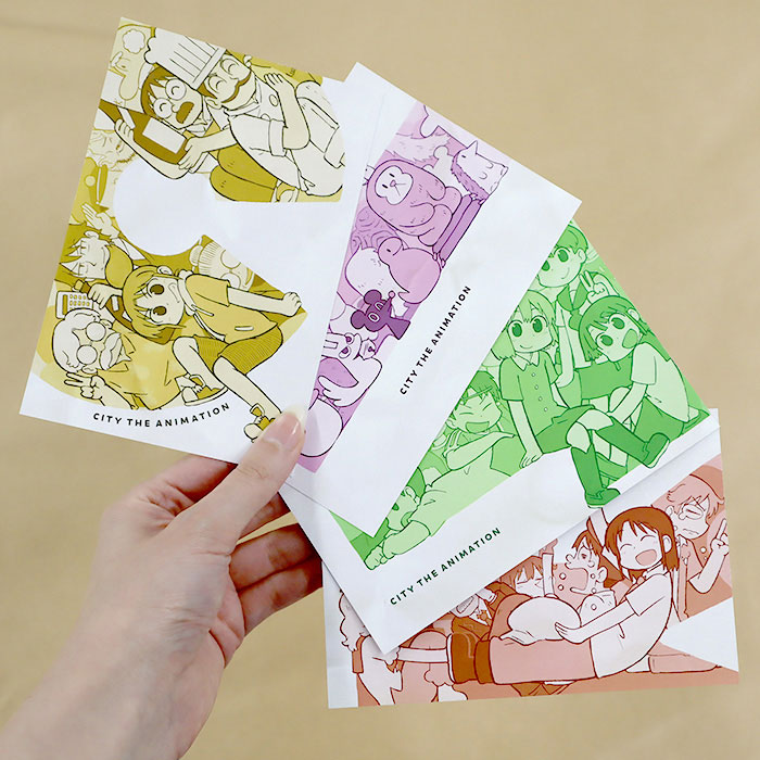 CITY THE ANIMATION ポストカードセット【在庫品】