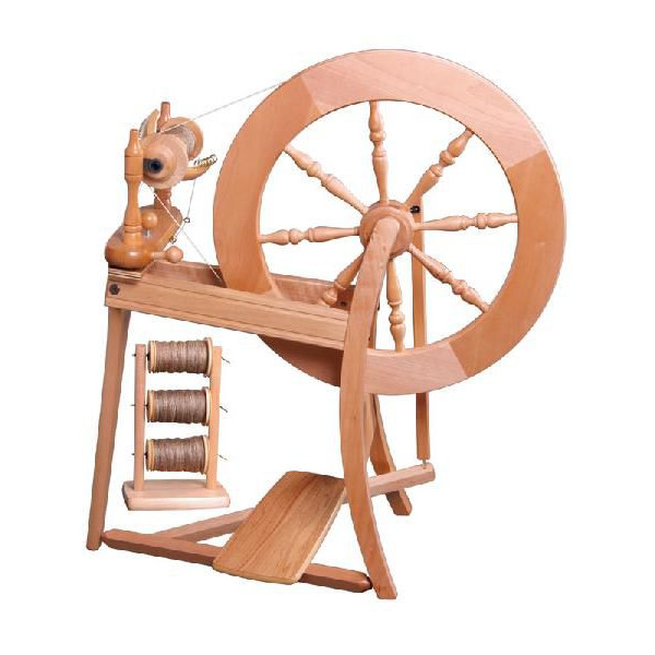 アシュフォード トラディショナル紡毛機 白木 組立キット ＜紡ぎ 紡ぎ