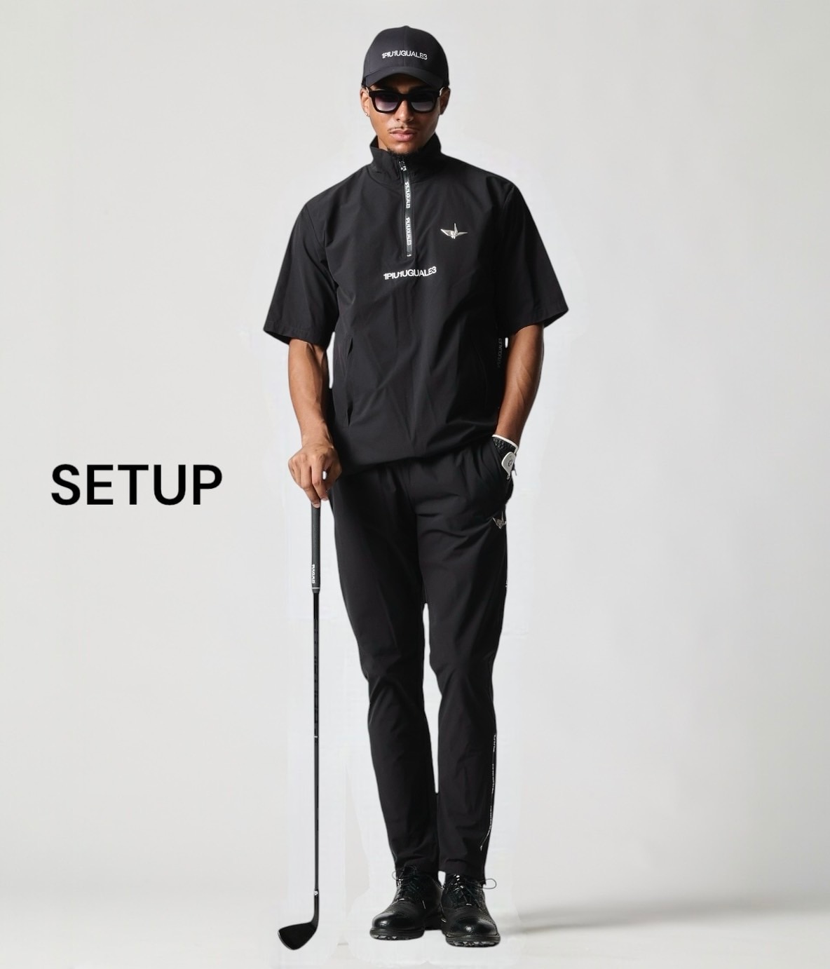 1PIU1UGUALE3 ウノピュゴルフ セットアップ VI Lサイズ相当