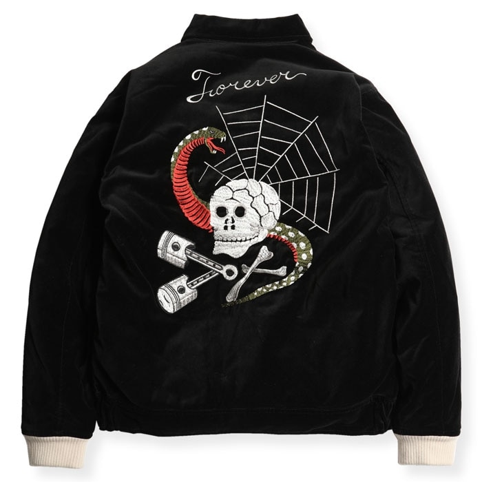 WESTRIDE ウエストライド【FOREVER SKULL SOUVENIR JACKET】スーベニア