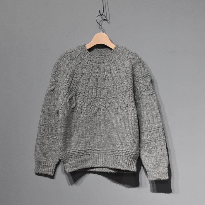 30%OFF】(bn-25fl-056)/ BATONER(バトナー) / SPREAD ALAN CREW NECK