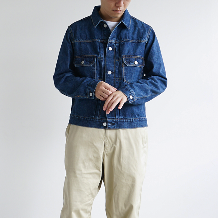5723-63550]Scye/SCYE BASICS(サイ/サイベーシックス) Selvedge Denim