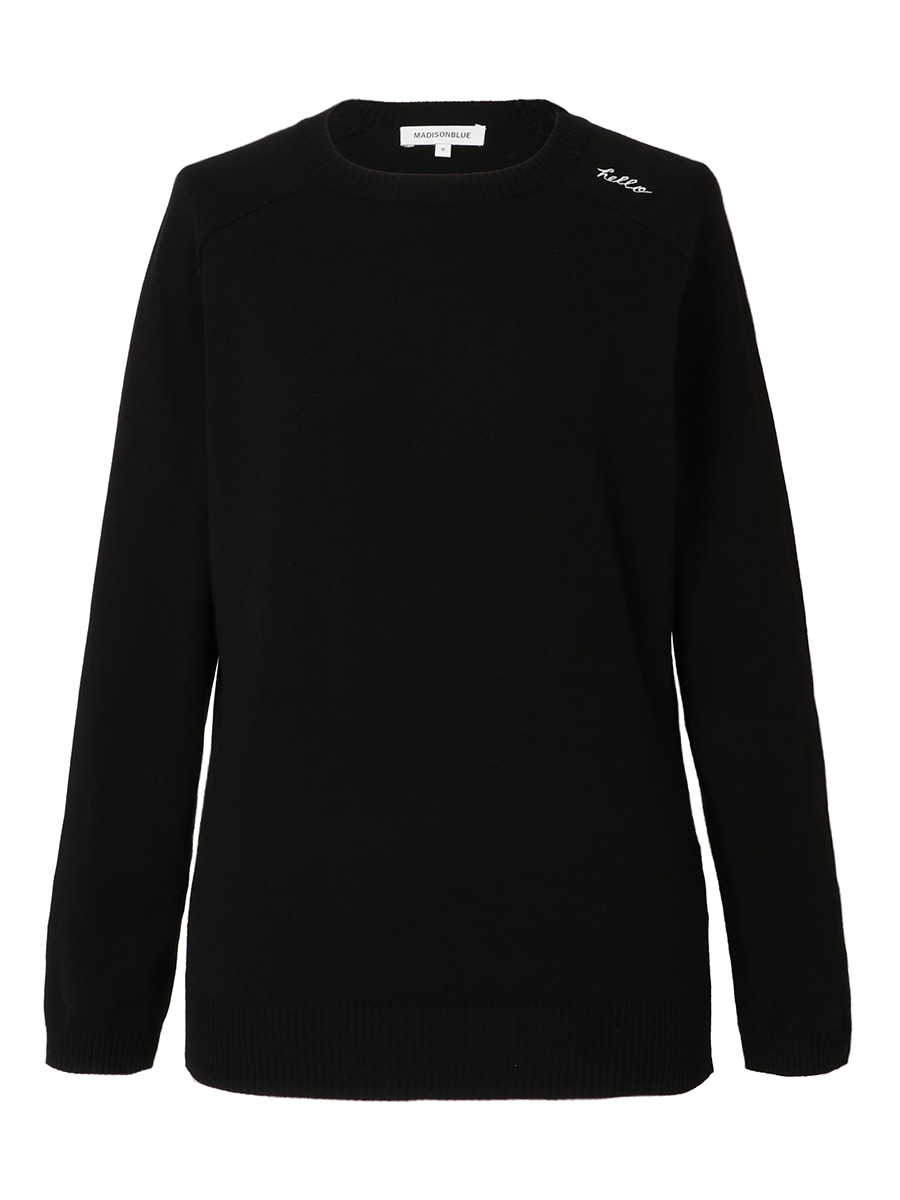 HELLO CREW NECK PO | ESSENTIAL | MADISONBLUE