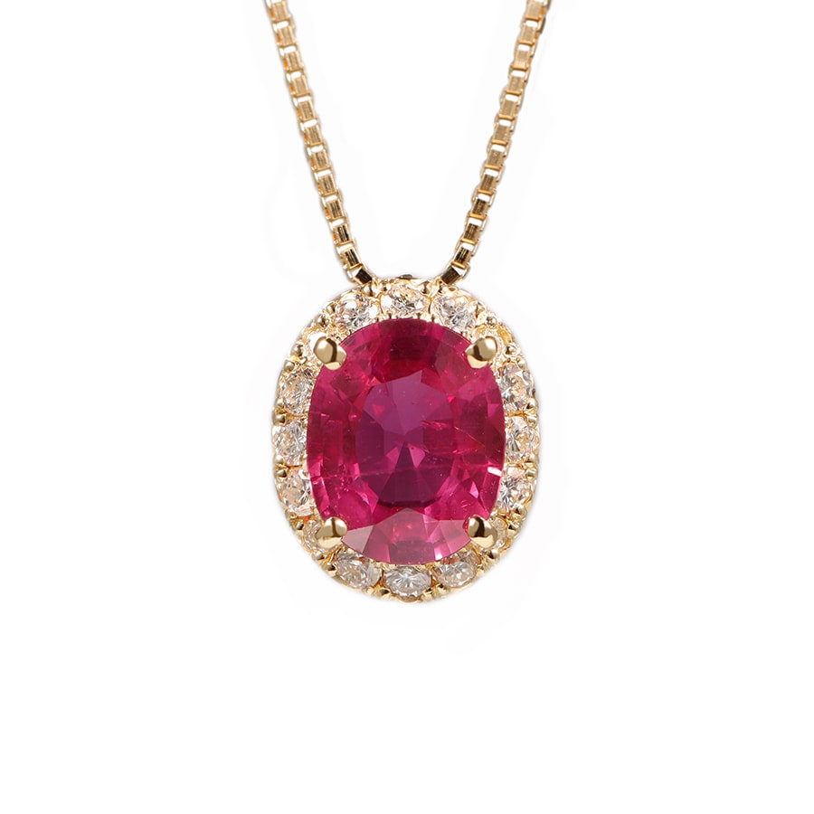 非加熱ピジョンブラッドルビー リング 1ct K18 / s0325rp ジュエリー