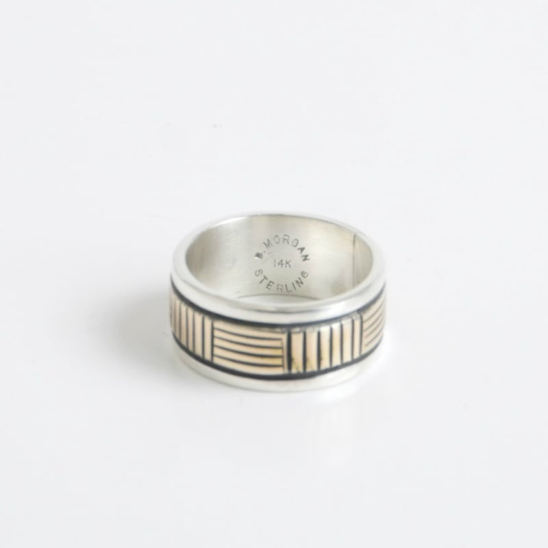 ◇size ブルースモーガン 14金 スタンプワーク リング｜マライカ公式通販