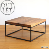 B品・キズあり】センターテーブル ローテーブル ZADA(ザダ) 無垢材