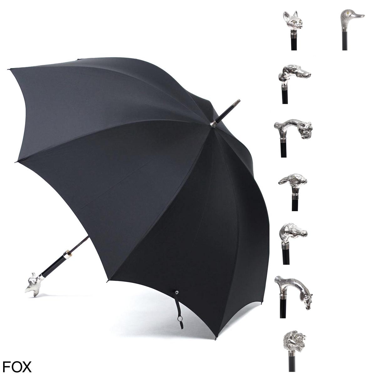 FOX UMBRELLAS フォックスアンブレラズ 傘/GT29 Nickel Finish Animal