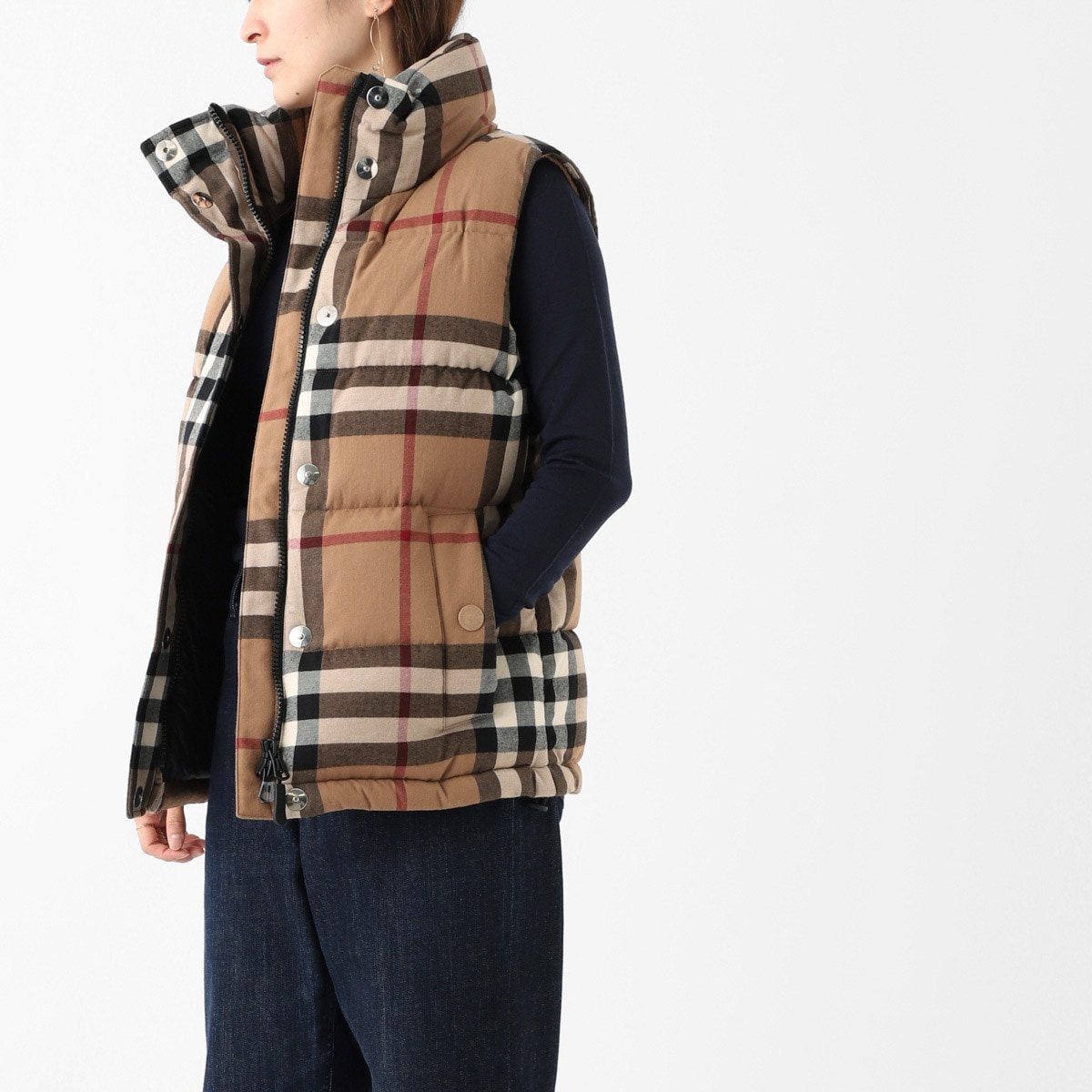 アウトレット】【ラスト1点】BURBERRY バーバリー ダウンベスト