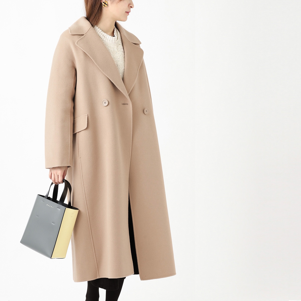 アウトレット】S Max Mara マックスマーラ ウールコート/ロングコート