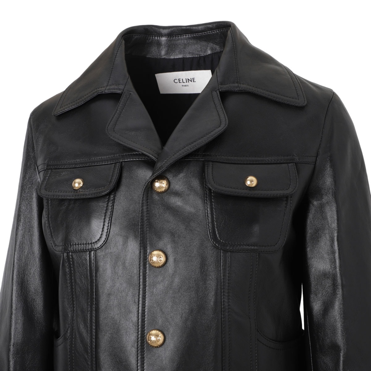 アウトレット】【ラスト1点】CELINE セリーヌ レザージャケット