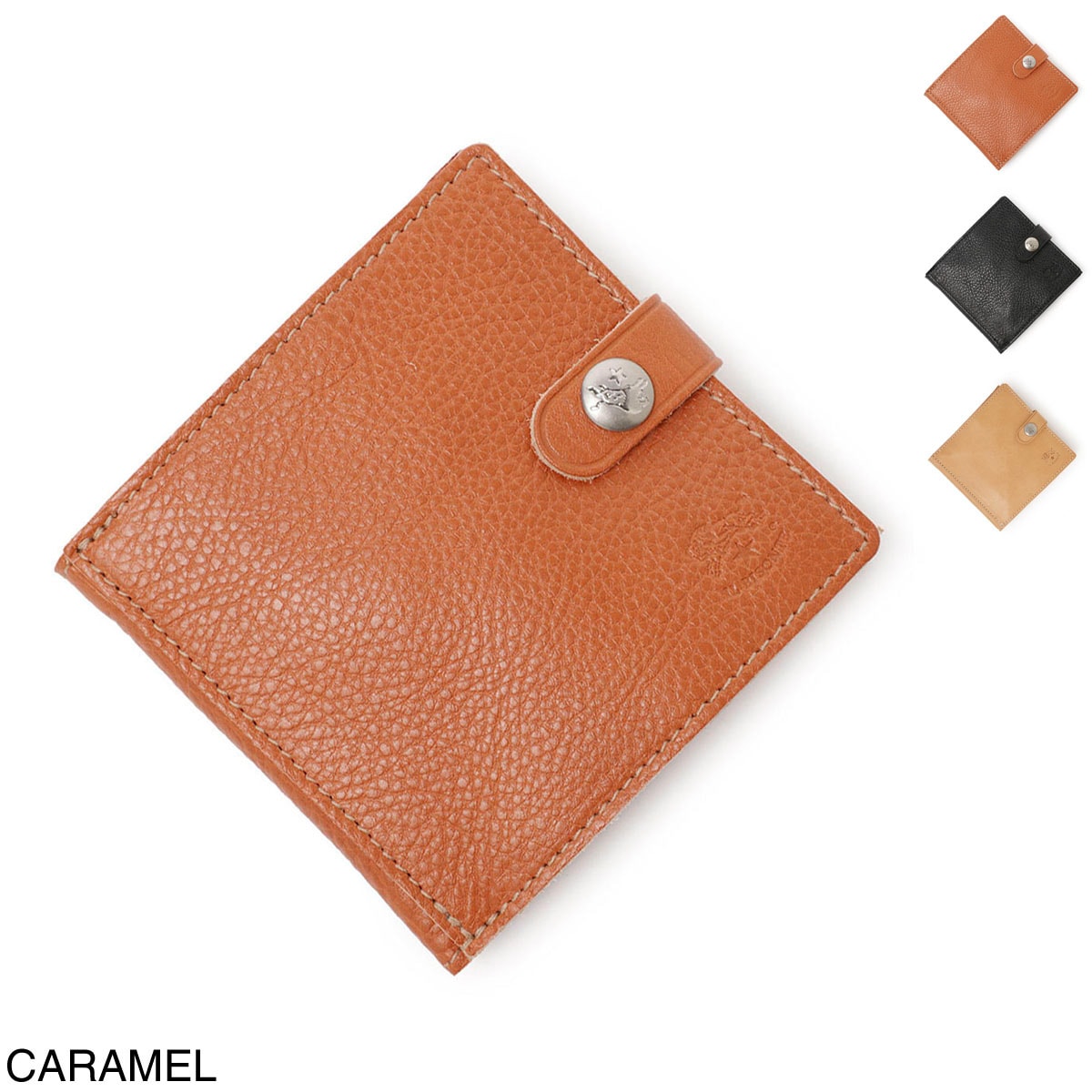 IL BISONTE イルビゾンテ 2つ折り財布 小銭入れ付き メンズ | メンズ