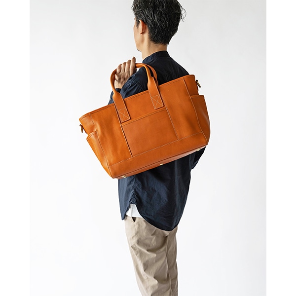 メンズ ビジネストート ショルダーバッグ レザー 本革 鞄 JAMISON