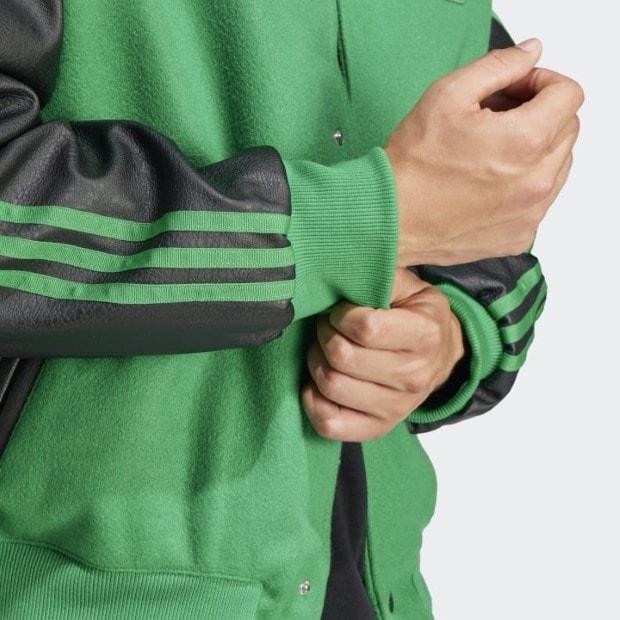 SST ボンバージャケット グリーン×ブラック｜アパレル,ジャージ