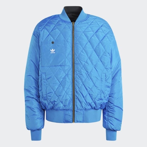 オーバーサイズ リバーシブル ボンバージャケット ブラック｜アパレル