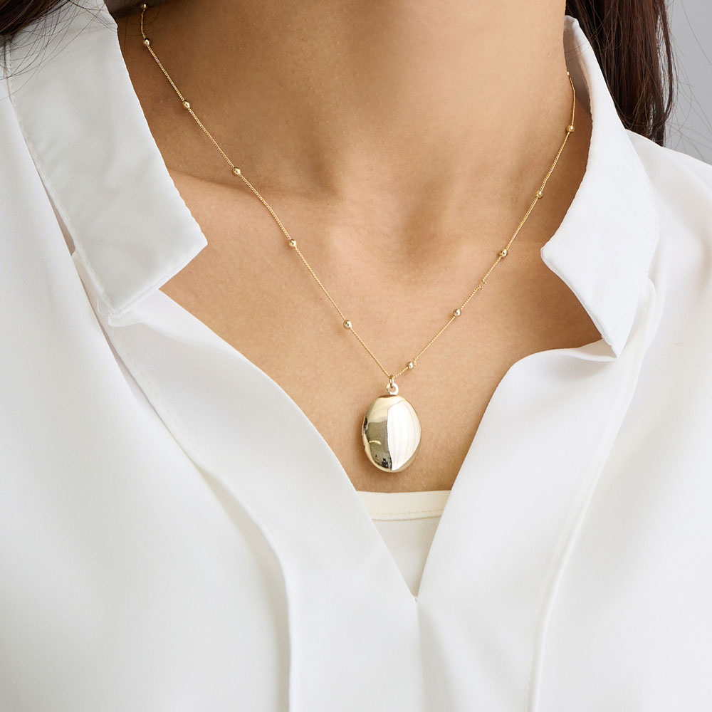 大切な方をいつも身近に感じる、ハート ロケットペンダント