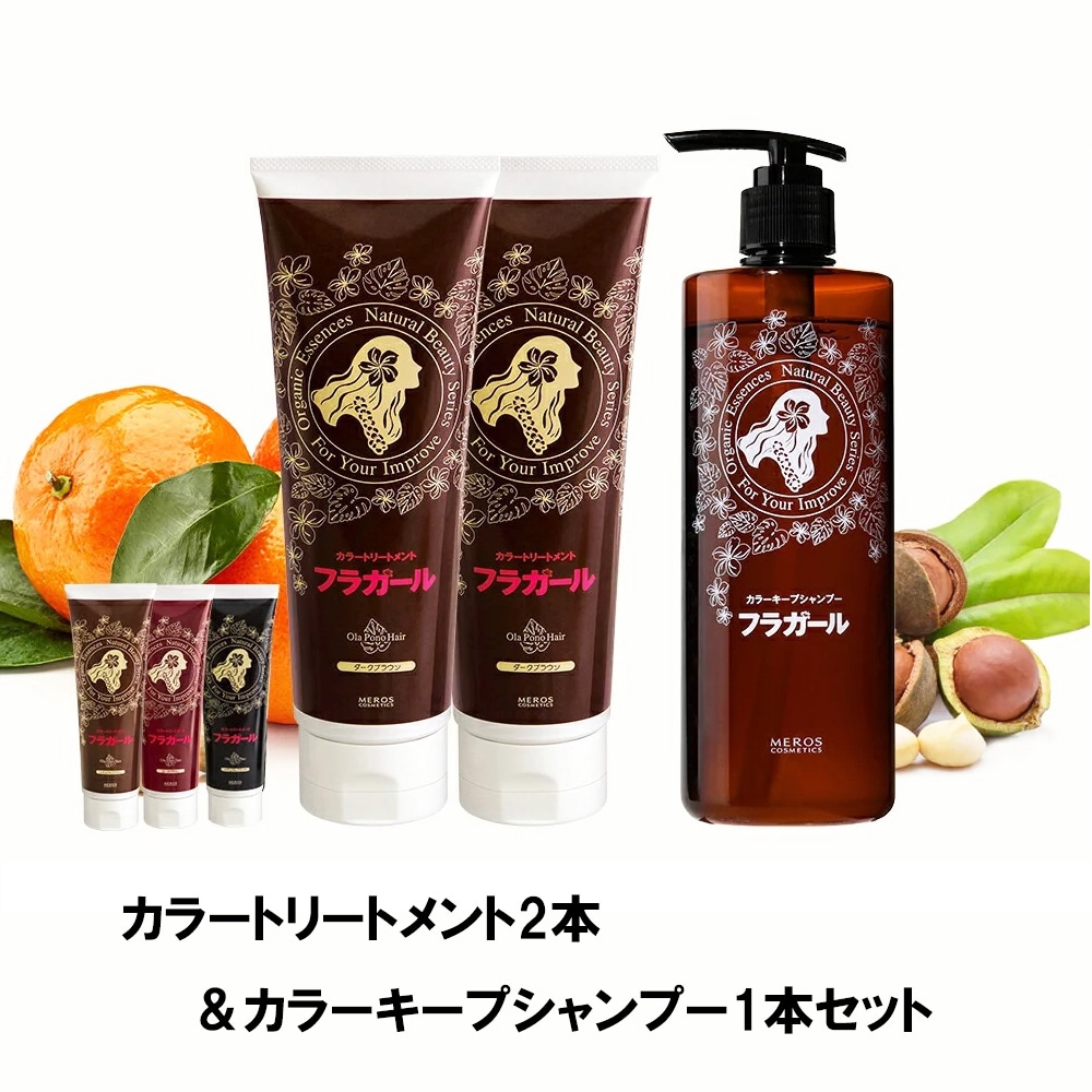 カラートリートメント2本＆カラーキープシャンプー1本セット | お得な