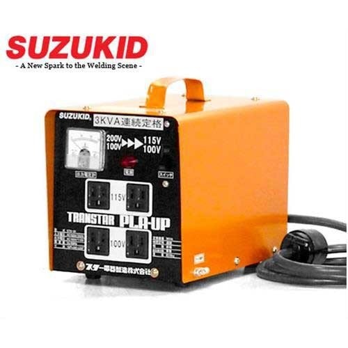 スズキッド 昇圧・降圧兼用トランス STX-01 《100V変換アダプター付き