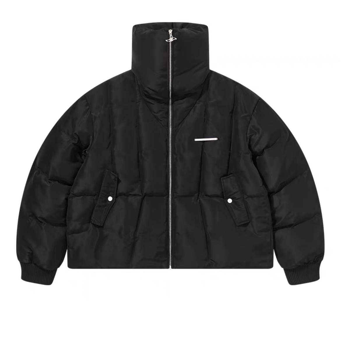 HARSH AND CRUEL ハイネック キルティング ダウンジャケット｜MIRISE