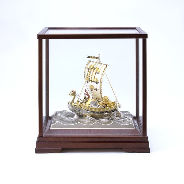 置物 宝船（鳳凰） | 宮本商行オンラインショップ : 銀製品 宮内庁御用達