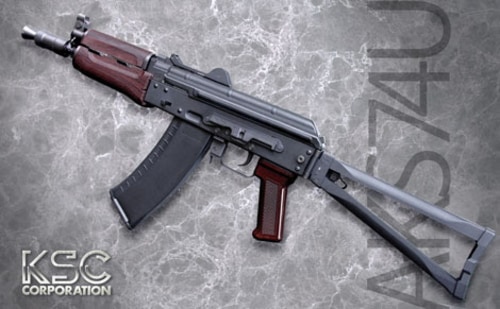 店内全品5％OFFクーポン】KSC ガスブローバックライフル AKS74U