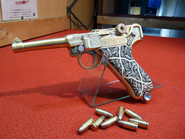 マルシン 金属モデルガン 完成品 ゲーリングルガー P-08 | モデルガン