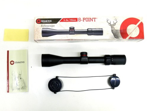 SIMMONS 8 POINT 3～9×40 ズームライフルスコープ（284） | スコープ