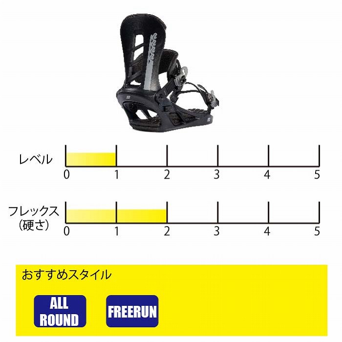 2026 K2 ケーツー SONIC ソニック BLACK 25-26 スノーボード