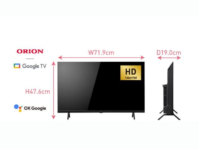 ORION(オリオン) 32V型 スマートテレビ デジタルハイビジョン液晶