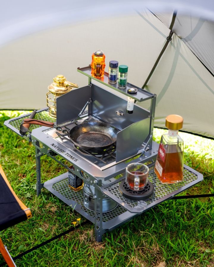 naturetones ネイチャートーンズ　カーチステーブル THE CURTIS TABLE:アウトドアテーブル:Naturetones(ネイチャートーンズ)