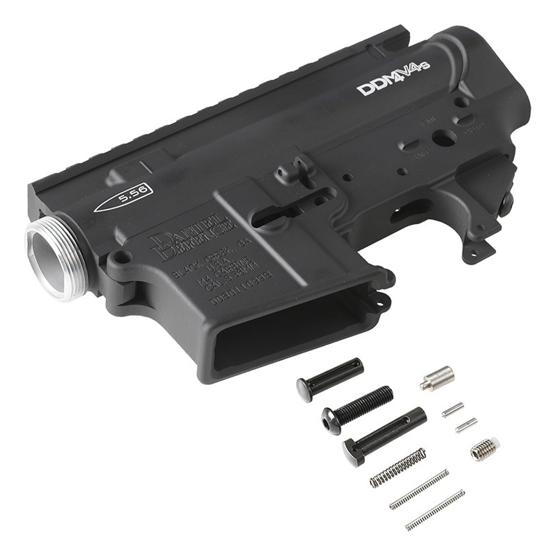 Airsoft Monster GHK M4用鍛造レシーバー (Daniel Defense刻印/セミ
