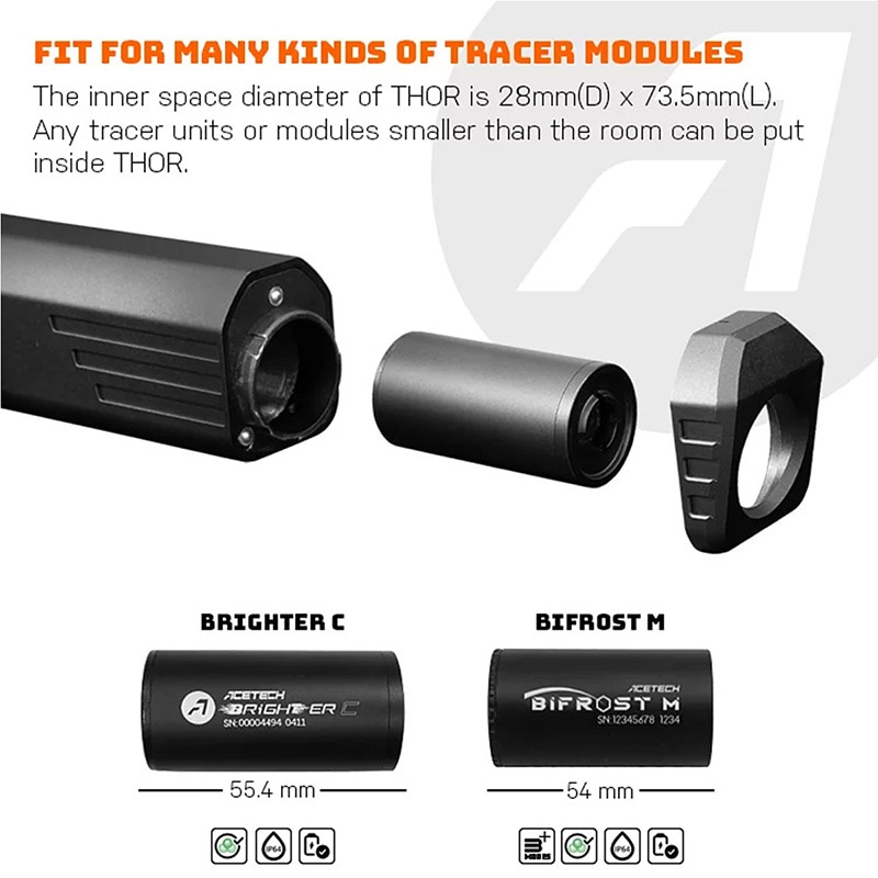 ACETECH THOR トール QDトレーサーユニット 8inch (Brighter C搭載