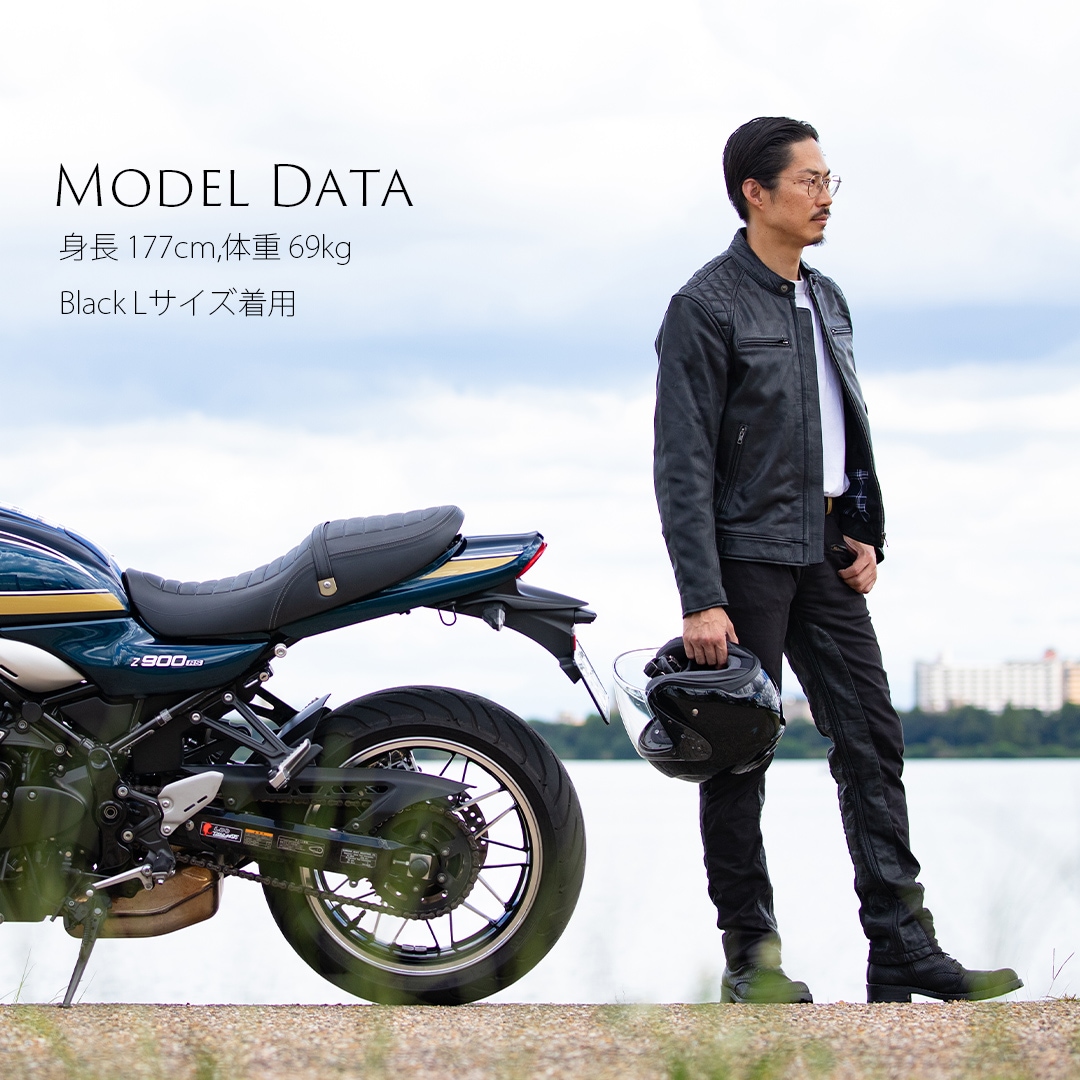 バイク ゴートレザージャケット[18SJ-6] ウェア,メンズ,ジャケット