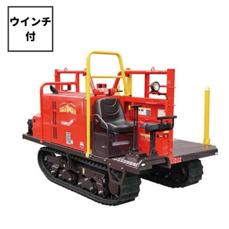 林内作業車 フォワーダやまびこ BY510W1GS 筑水キャニコム | 運搬車