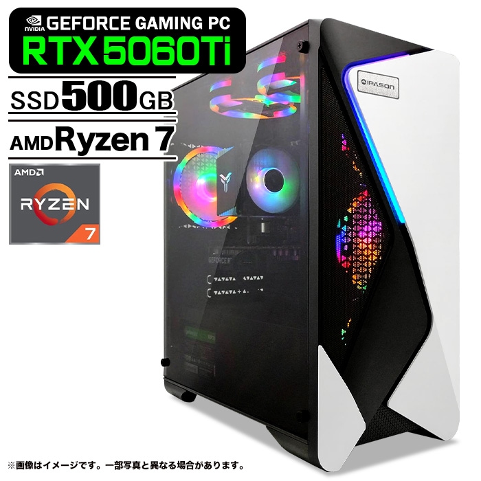 ゲーミングPC デスクトップパソコン COMBAT ZONE S7 AMD Radeon