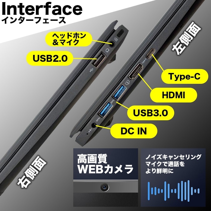 ノートパソコン PASOUL NC15J [マットグレイ] 15.6インチワイド
