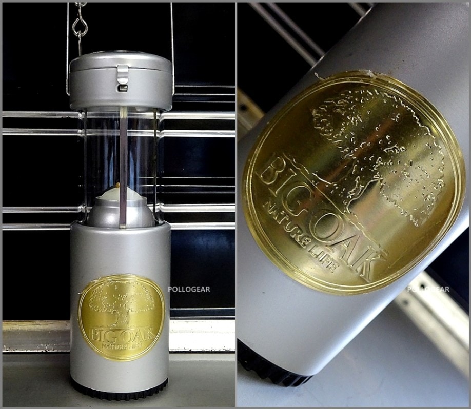 BIG OAK アルミランタン キャンドル付き BIG OAK (ビッグオーク) キャンドルランタン｜トレファクONLINE