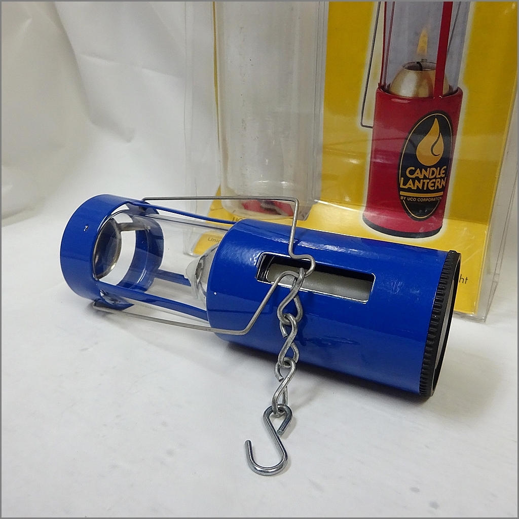☆廃盤 希少★ UCO マイクロ キャンドルランタン ブルー 青 ランタン買取】廃盤や旧ロゴのカラフルなUCOのキャンドルランタン複数