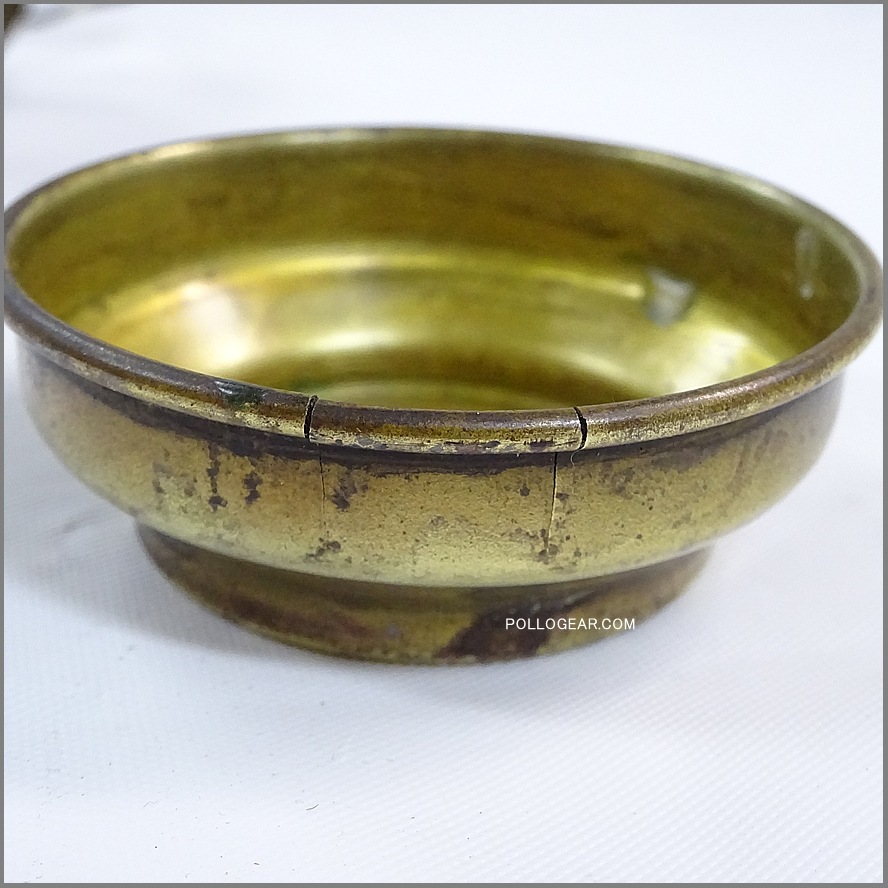 未使用 レア初期型 REI 真鍮製 キャンドルランタン Enders9084 ブラス<BR>キャンドルランタン 雲母<BR>真鍮製 ティー