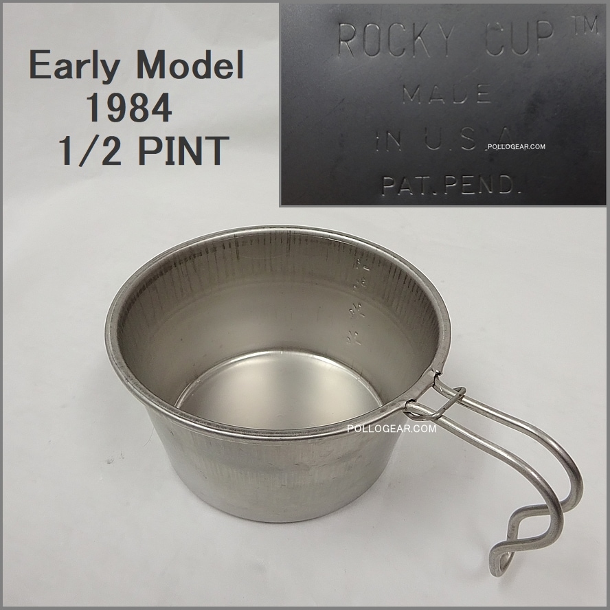 ロッキーカップ ハーフパイント R刻印 マニア必見の2大カップ!!USA製カスケードカップ&ロッキーカップ入荷