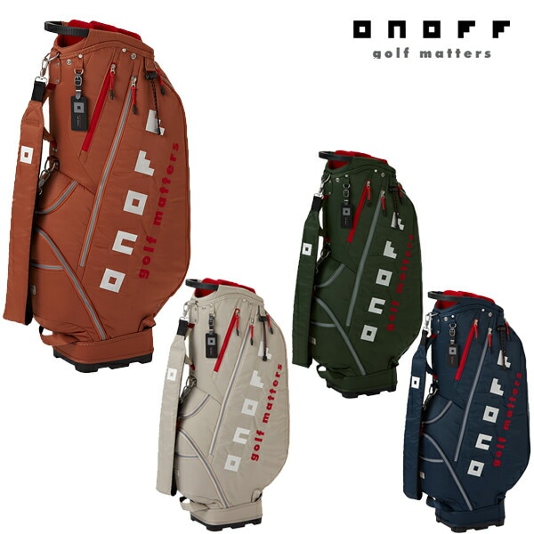 オノフ メンズ キャディーバッグ 9型 2.7kg 47インチ OB3624 ONOFF